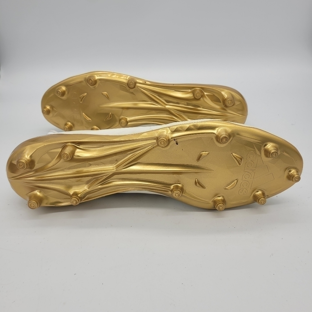 Adidas Shoes Men's 17 Adizero Football Cleats White Gold EH2547 - Picture 5 of 8